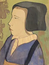 Mogens Ballin: ’Bretonsk pige’, 1894. Den Hirschsprungske Samling.