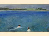 Johannes Larsen: Badende drenge. 1889. Den Hirschsprungske Samling