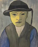 Mogens Ballin: 'Bretonsk dreng', 1891 eller 1892. Den Hirschsprungske Samling.