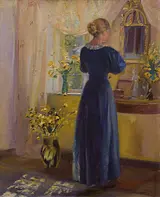 Anna Ancher: Interiør, 1899. Den Hirschsprungske Samling.