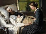 Elisabeth Jerichau Baumann: A wounded Danish warrior, 1865, SMK