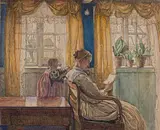 Fritz Syberg: Interior, 1897. The Hirschsprung Collection
&nbsp;