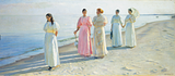 Michael Ancher: A Stroll on the Beach, 1896, Skagens Museum.