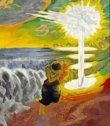 J.F. Willumsen: Naturangst. Nach dem Sturm Nr. 2., 1916, Willumsens Museum. Foto: Malle Madsen&nbsp;