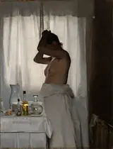 Harald Slott-Møller: Interiør. 1888. Den Hirschsprungske Samling