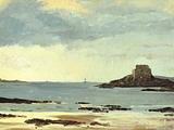 Rare P.S. Krøyer painting from St. Malo