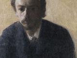 Vilhelm Hammershøi's self-portrait